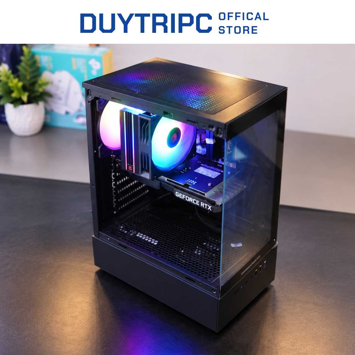 PC Gaming Ryzen 5 5500 | B450M | RAM 16GB | RTX 3050 6GB | SSD 256GB